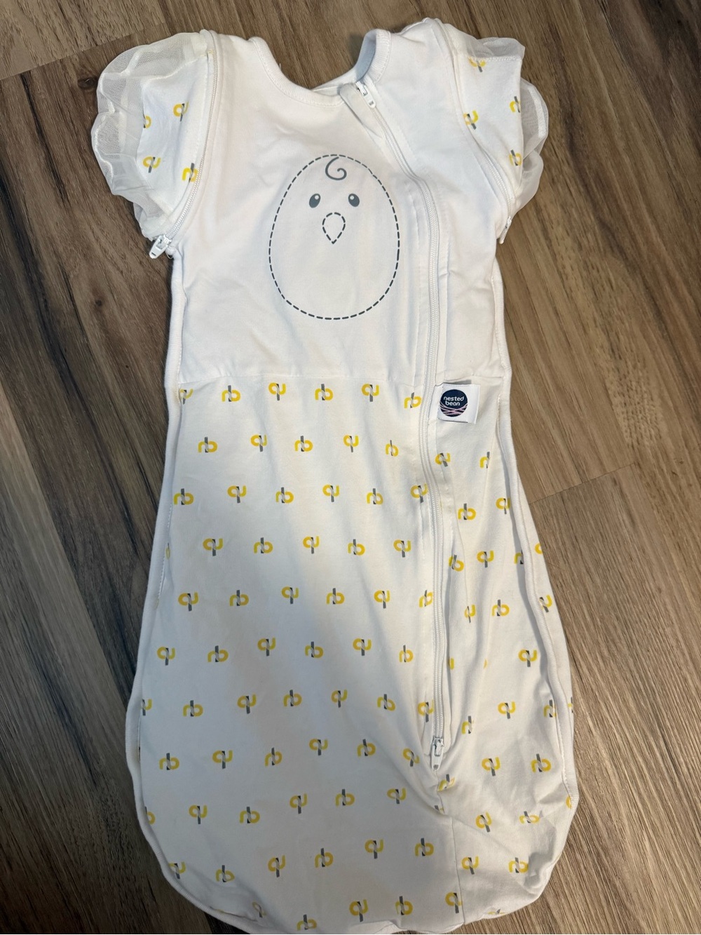 Nested Bean Zen One 0-6 Months Sleep Sack Pajamas